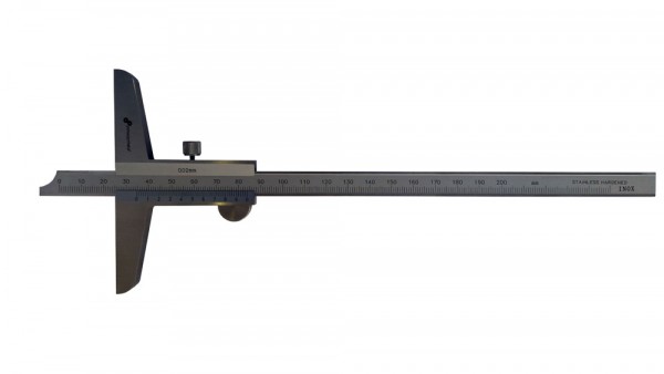 Tiefenmessschieber 0-200 mm INOX