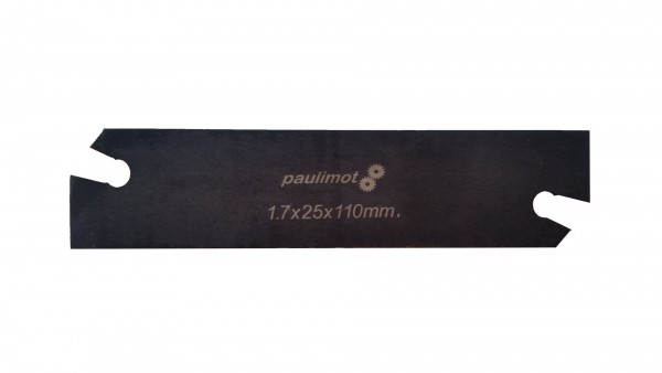Restposten: Schwert für Abstechstahl 1,7 x 25 x 110 mm